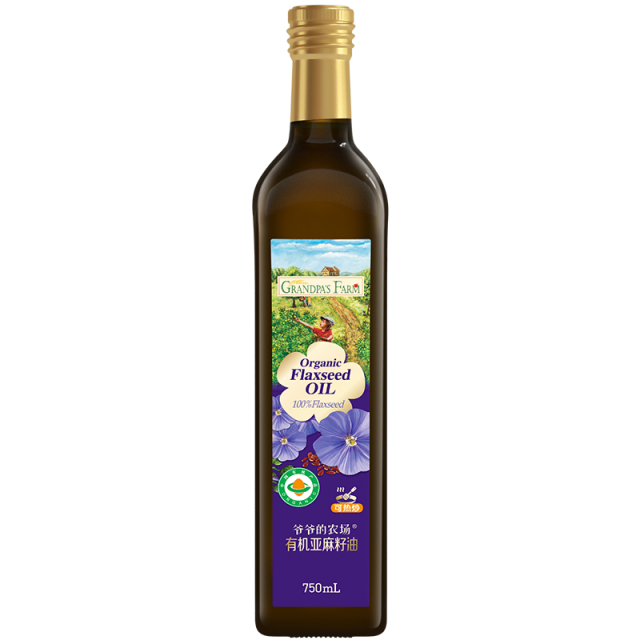 12696991.爷爷的农场 有机亚麻籽油750ml