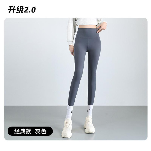 12893791.鲨鱼裤女外穿夏季高腰收腹提臀瑜伽裤春秋薄款打底裤