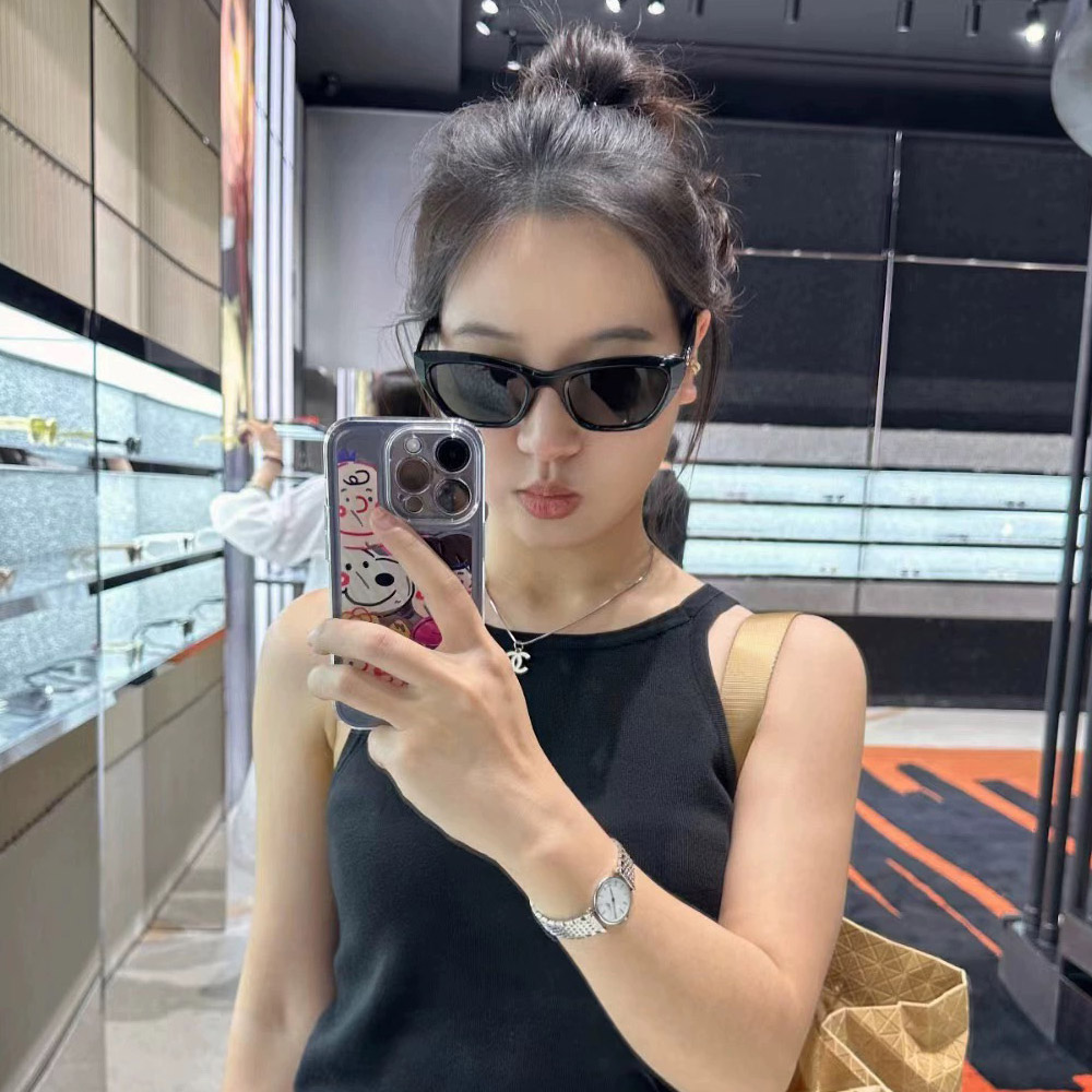 11712877.【辣妹风】2025新款GM复古猫眼高级感开车防紫外线高清尼龙镜片UV400