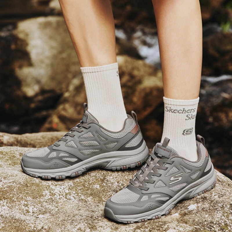 11710927.斯凯奇Skechers男款户外鞋登山徒步鞋缓震复古运动鞋