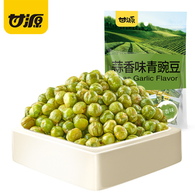 13370274.甘源青豌豆285g 蒜香味原味烤肉味蟹黄味