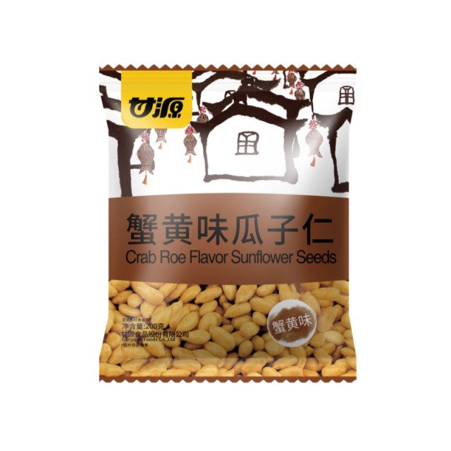 13410016.甘源蟹黄味瓜子仁1200g