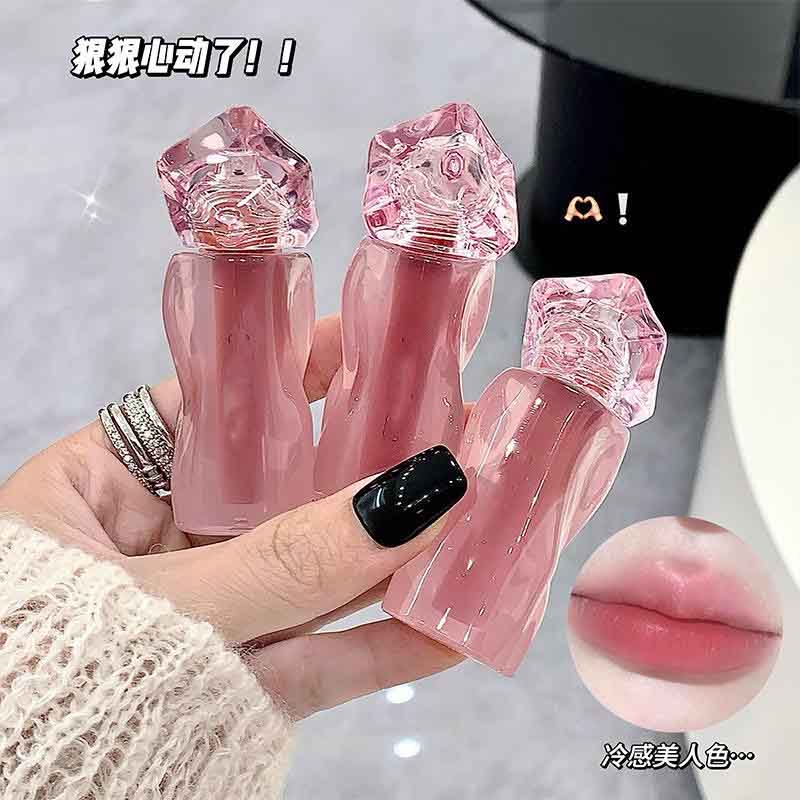 12389627.绒雾奶霜唇泥细腻绵柔素颜显白口红唇膏烂番茄唇釉