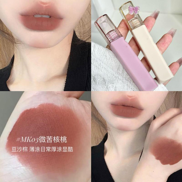 12390089.唇釉冰淇淋唇釉哑光丝绒口红唇釉不沾杯口红