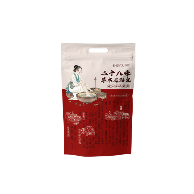 12145191.二十八味草本足浴包艾草老姜泡脚包去湿去寒足浴药包