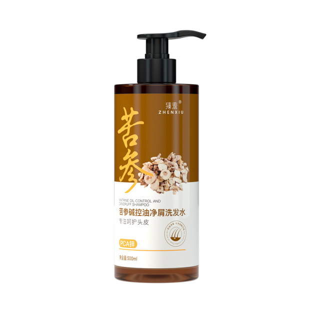 12143987.苦参碱pca锌控油净屑洗发水 清爽止痒蓬松持久留香洗头膏
