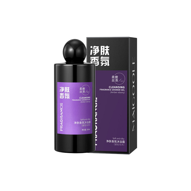 12814843.净肤香氛沐浴露琥珀乌木350ml/瓶温和清洁润肤嫩肤留香