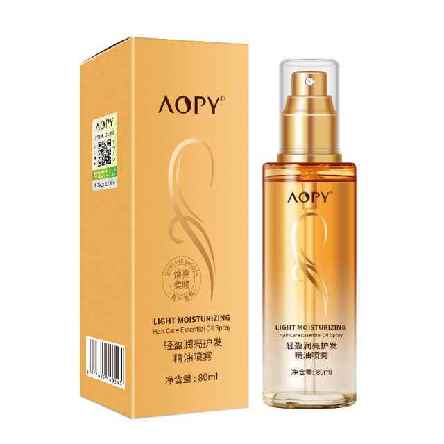 12858632.轻盈润亮护发精油喷雾80ml/瓶防毛燥柔顺精油烫染受损免洗