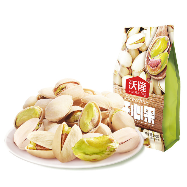 12675144.【原色原香不漂白 加州精选新果 饱满大颗粒 酥脆过瘾】沃隆开心果500g袋装 营养丰富 健康好原料 孕妇儿童零食