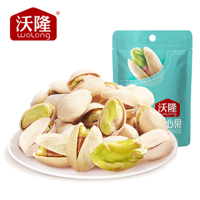 13317473.【39.9任选5袋】沃隆口袋坚果树熟开心果50g【美国加州当季新果 紫衣绿仁 开口率≥99% 】