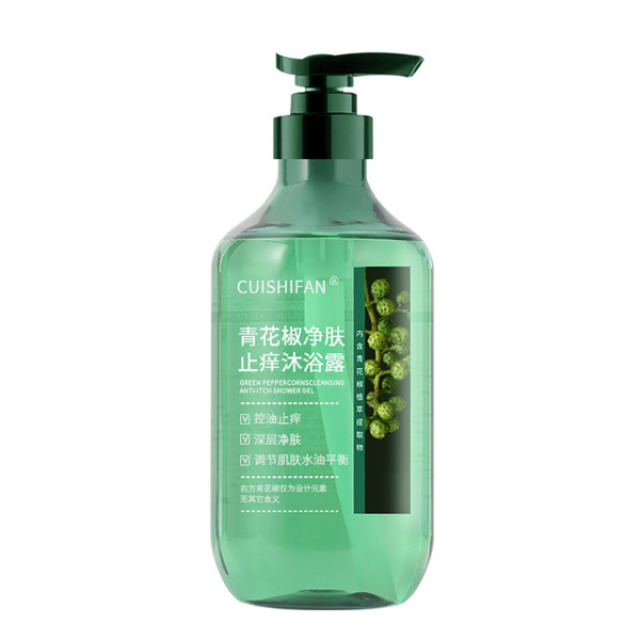 12689516.青花椒止痒沐浴露300ml/瓶深层清洁补水保湿持久留香