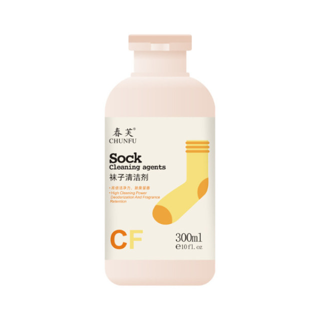 13302441.袜子清洗剂300ml/瓶去污除臭持久留香免搓洗白袜子衣物易清洗涤剂
