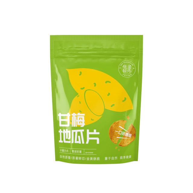 13314472.甘梅地瓜片90g/袋番薯干片新鲜蔬果健康代餐零食办公