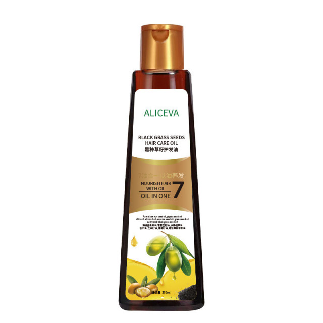 13504667.黑种草籽护发油200ml/瓶防断发毛躁强韧发囊滋养柔顺