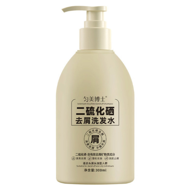 13726975.二硫化硒去屑洗发水清洁头皮控油蓬松止痒300ml/瓶