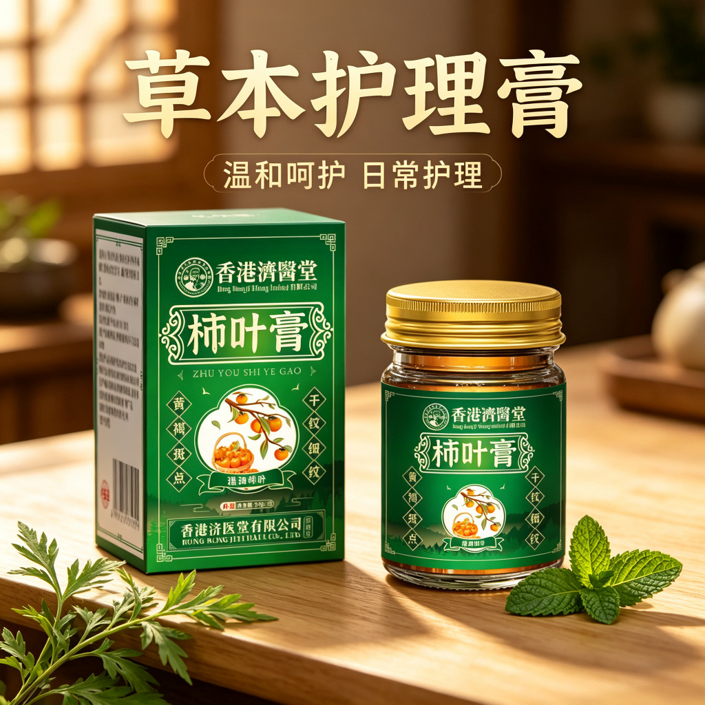 13734209.柿叶膏补水保湿嫩滑肌肤50g/瓶