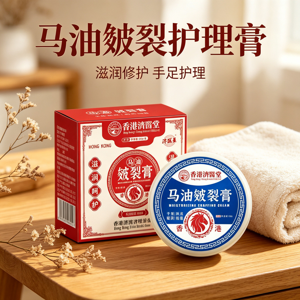 13731927.冻疮膏马油皲裂膏皴裂膏肿痛足裂干裂膏滋润霜20g/盒