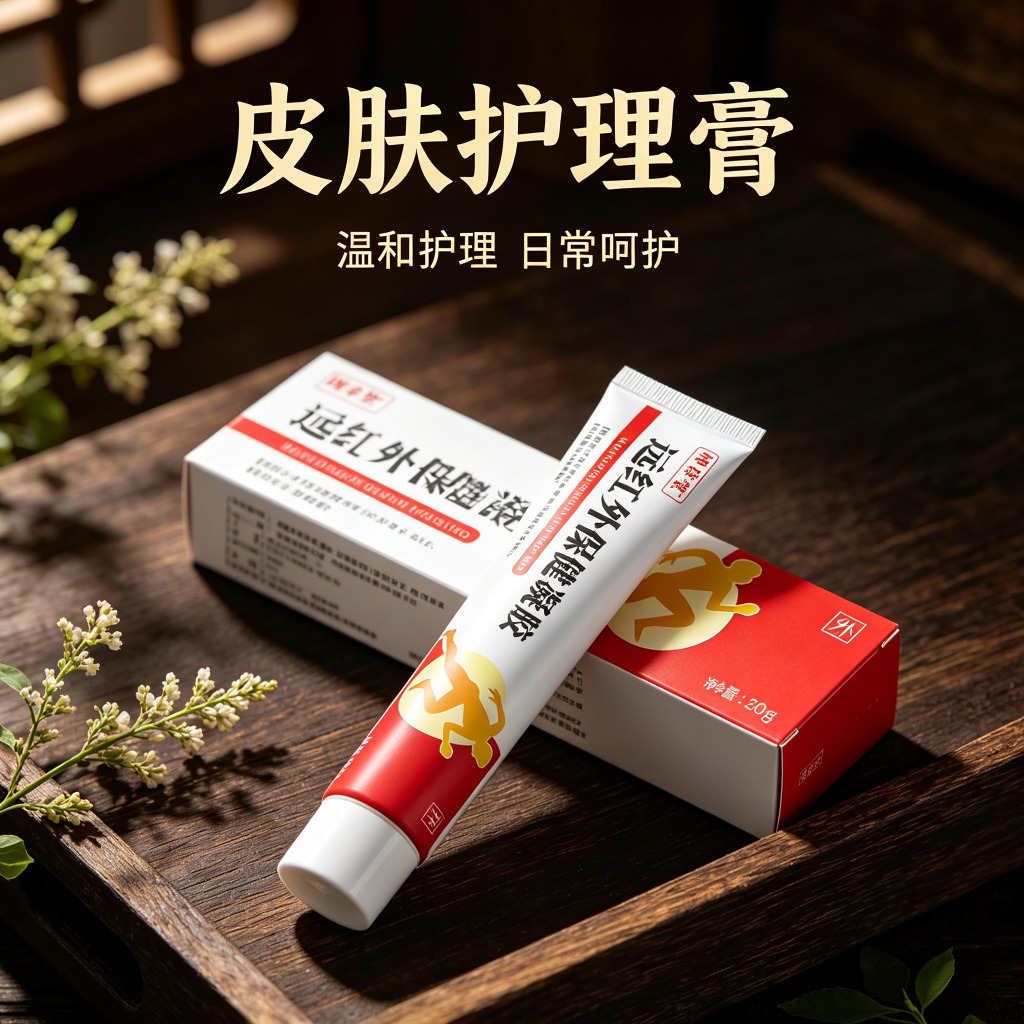 13736801.远红外保健凝胶草本萃取温和身体护理20g/支