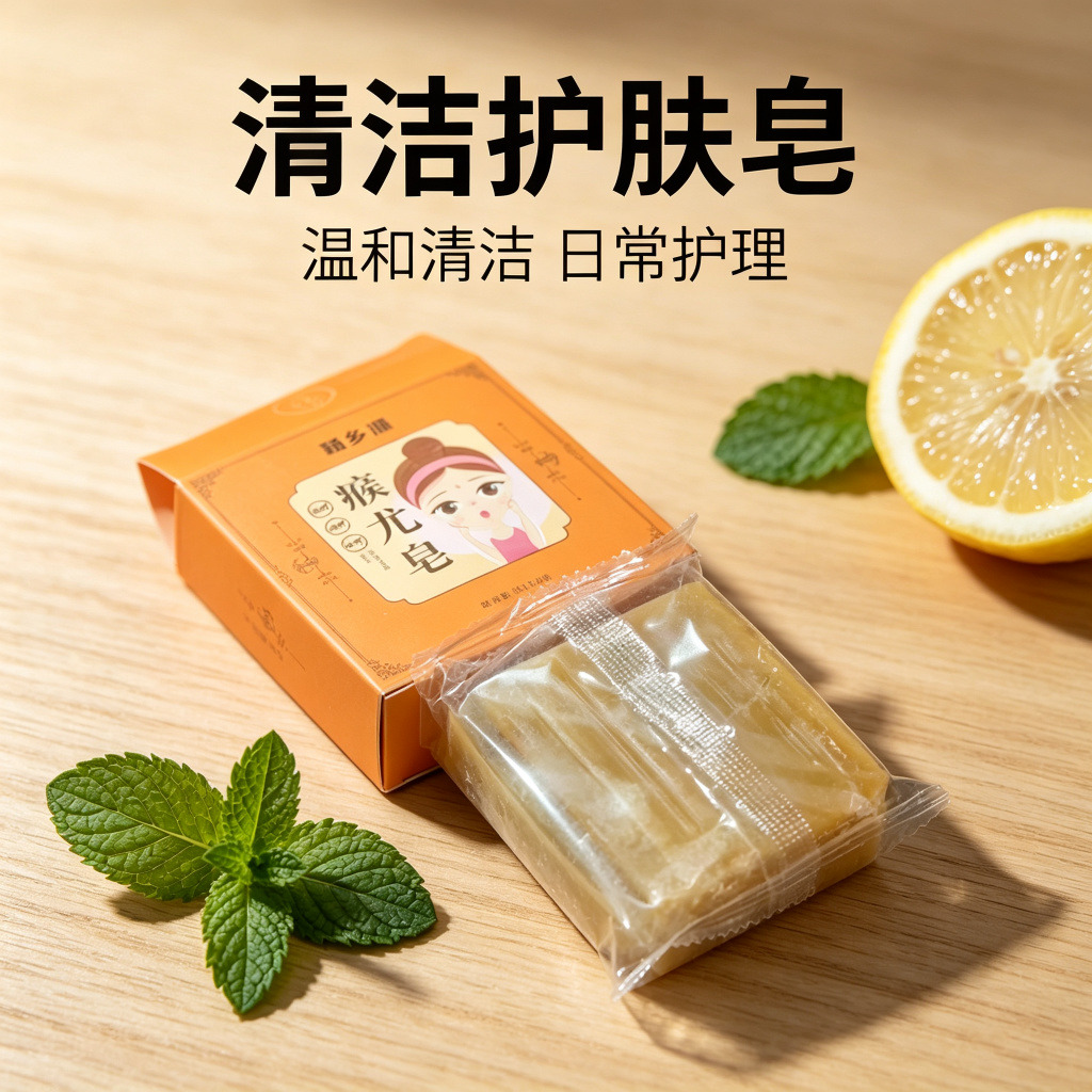 13736165.尤皂植物草本萃取身体精油皂手工香皂50g/块