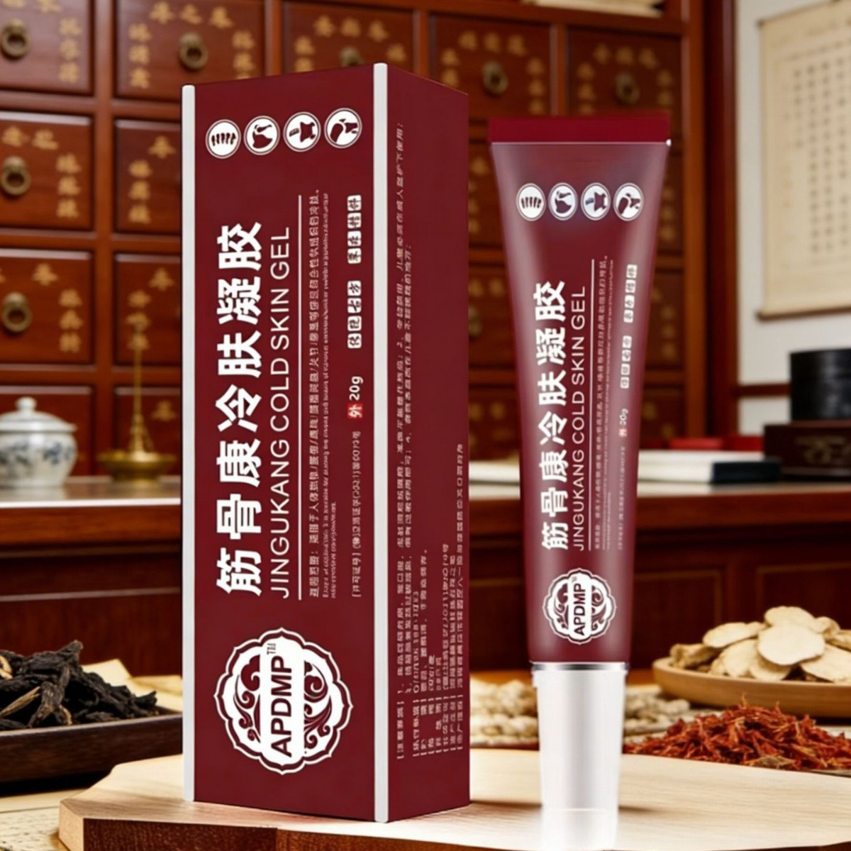 13739087.筋骨康冷肤凝胶20g中老年关节舒筋活络颈肩腰膝20g/支