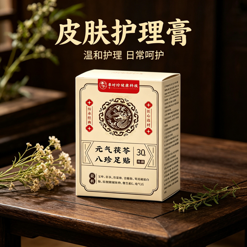 13738178.元气茯苓八珍元气茯苓八珍足贴30贴/盒