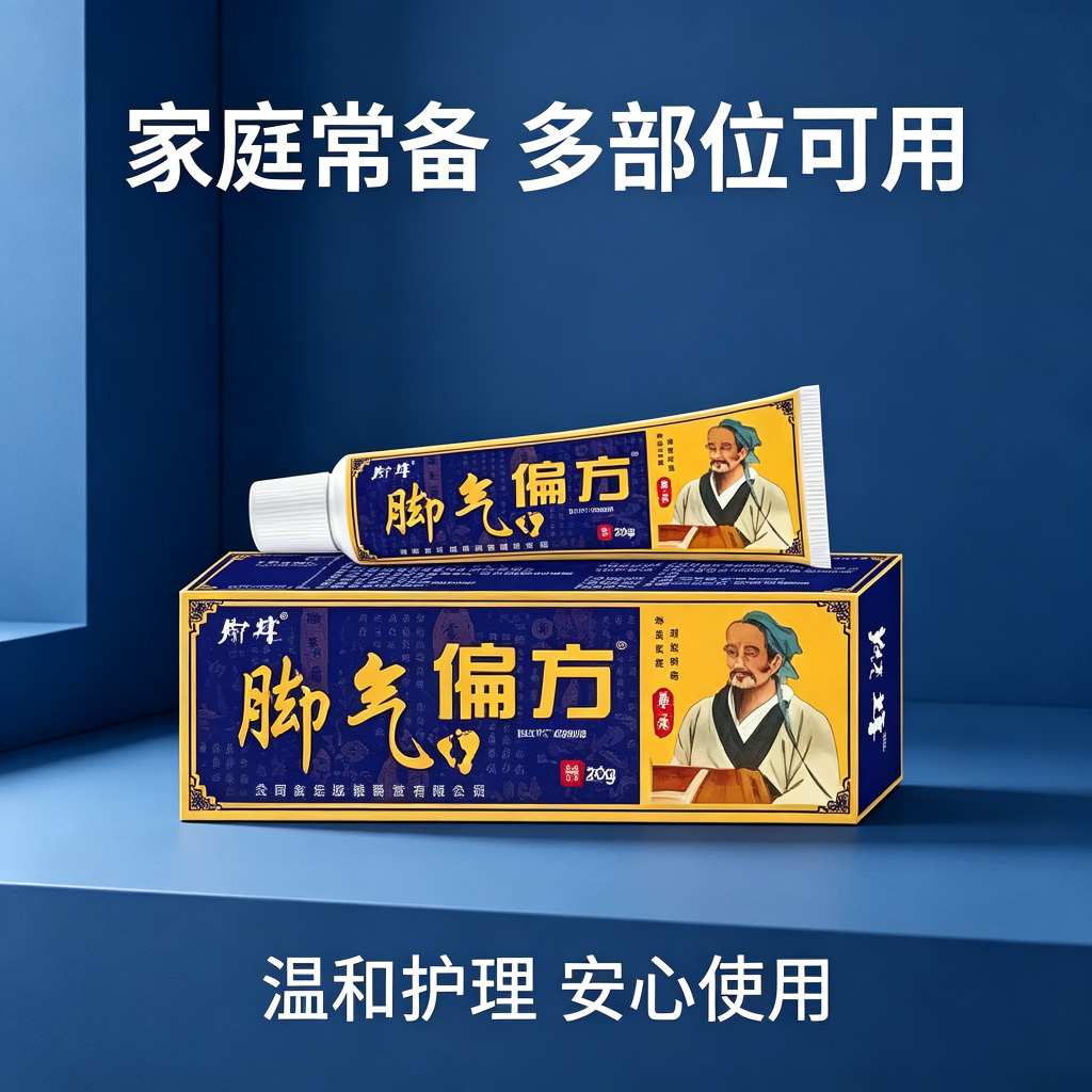 13750329.牛脚气偏方软膏20g止痒草本脱皮抑菌乳膏软膏20g/支