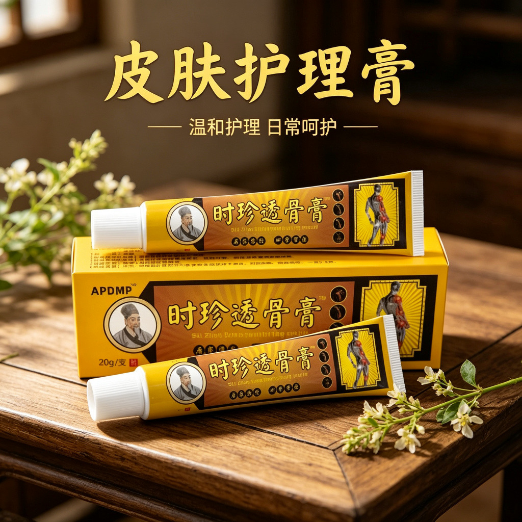 13749525.透骨膏甄选消痛保健透骨膏腰椎颈椎肩周活络舒骨膏20g/支