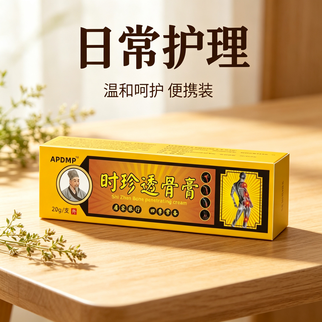 13754343.透骨膏植物草本萃取身体护理乳膏20g/支
