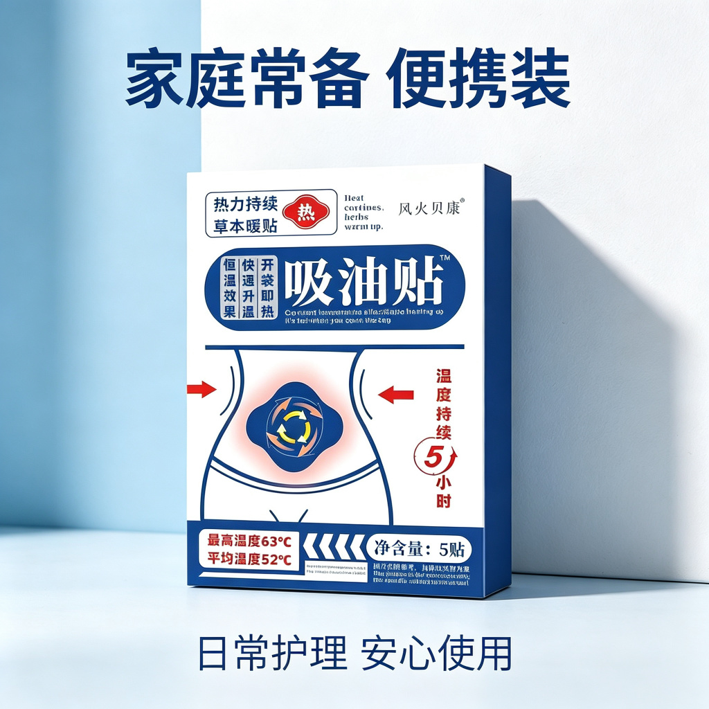 13755386.护理温和外用吸油贴5贴/盒