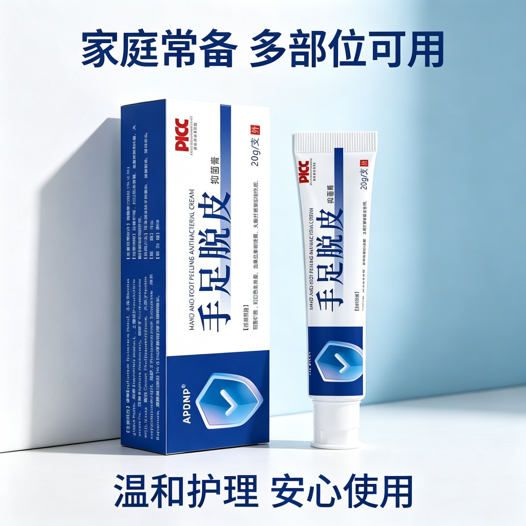 13754987.手足脱皮抑菌膏手足脱皮脚干裂皴裂皲裂滋润膏20g/支