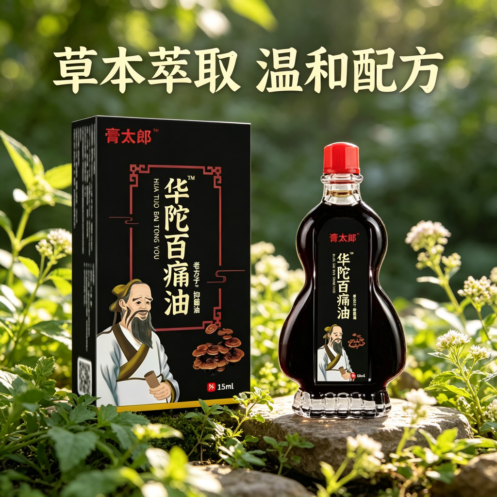 13755775.华佗百痛油15ml温和护理不刺激15ml/瓶