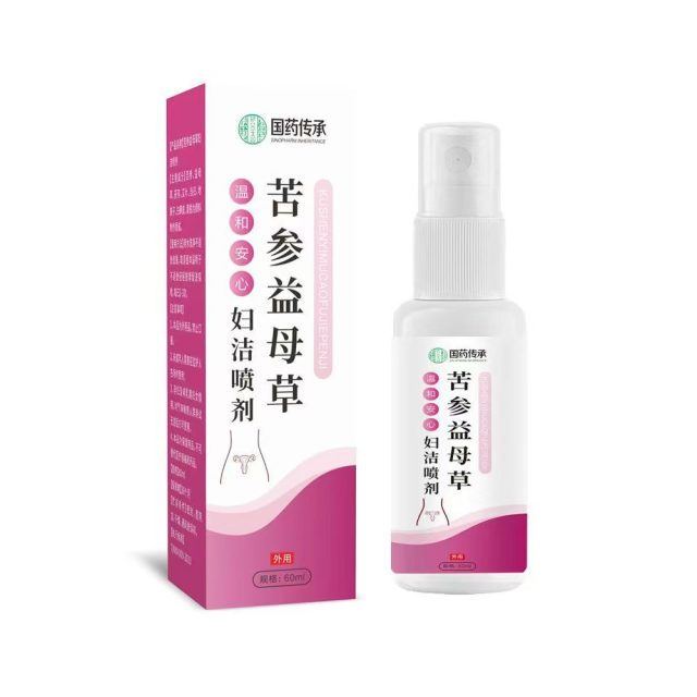 13755232.本草苦参益母草妇洁喷剂萃取女性护理60ml/瓶