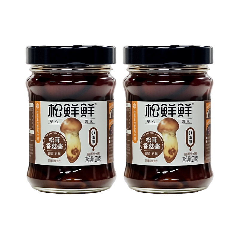 13691078.松鲜鲜香菇酱210g*2瓶