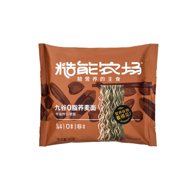 13700399.松鲜鲜糙能农场九谷0脂荞麦面60g*10包