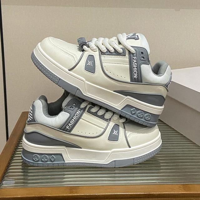 12190534.小白鞋女韩版女休闲运动百搭平底板鞋高颜值