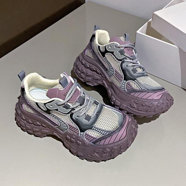 12190514.潮款鞋女夏季老爹鞋女鞋休闲鞋子高颜值舒适