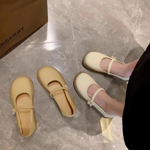 12591672.玛丽珍女式单鞋乐福温柔风百搭流行舒适女式单鞋