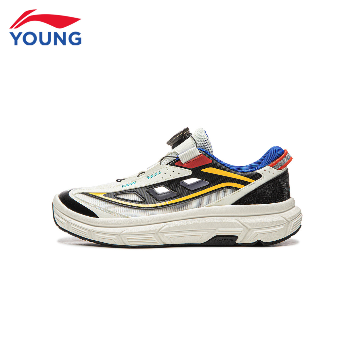 13294628.【棱镜】李宁童 休闲鞋柔软舒适减震回弹耐磨旋转纽扣百搭运动鞋