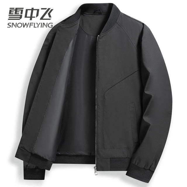 13138703.雪中飞男式短款立领夹克春秋季新款休闲外套