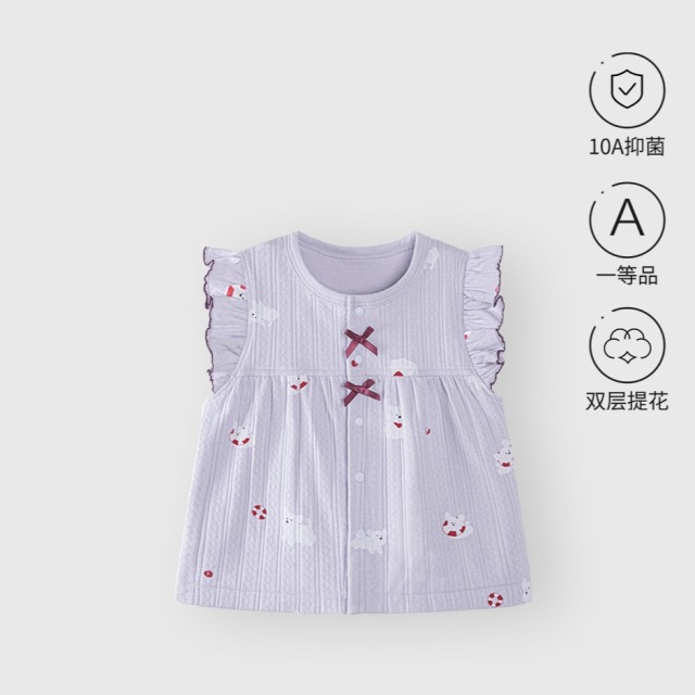 13640432.女宝宝马甲女春秋新款婴儿花边小坎肩秋季衣服儿童背心马夹秋装洋气