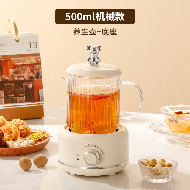 12713731.养生壶家用多功能全玻璃煮茶器烧水壶电热杯