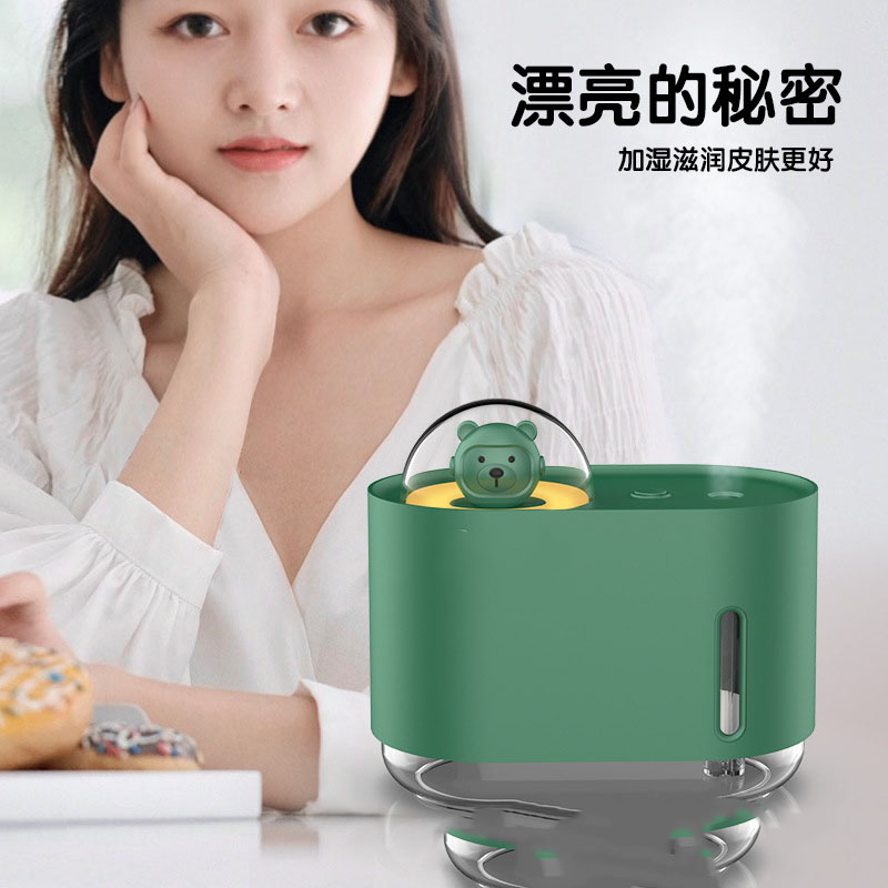 12717438.七彩氛围灯usb小熊加湿器桌面便携式香薰机