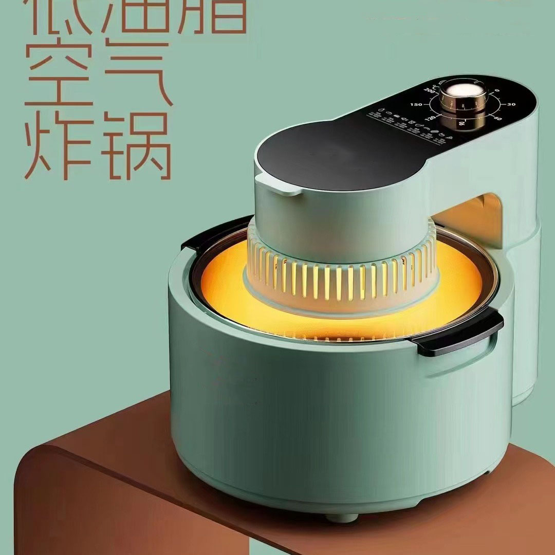 12724129.可视空气炸锅多功能家用电炸锅自动定时大容量无油炸锅