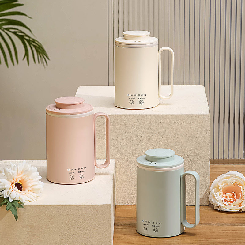 12724008.电热杯小型保温一体烧水壶便携式恒温壶迷你办公室养生壶