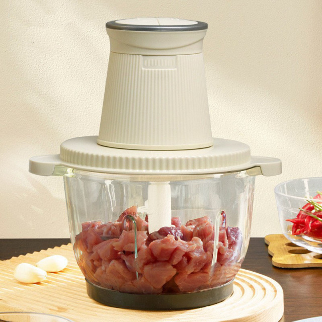 12747384.多功能2.5L绞肉机全自动电动小型搅肉机