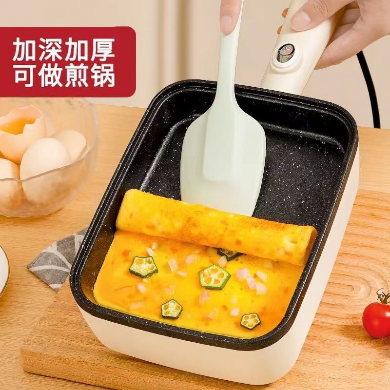 12765532.插电玉子烧锅小煎锅方形不粘锅厚蛋烧麦饭石电饼铛家用