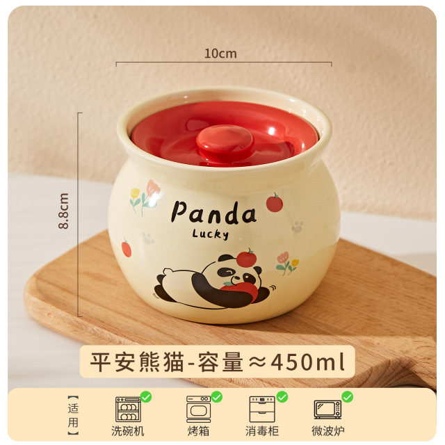 12782408.带盖瓦罐炖盅陶瓷汤盅蒸盅蒸鸡蛋羹蒸蛋陶瓷煲