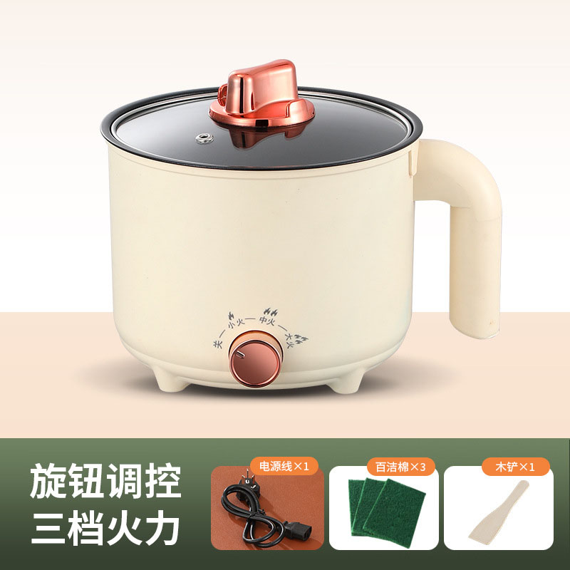 12782374.电煮锅多功能家用小锅宿舍煮面煮汤锅不粘锅电热火锅泡面锅