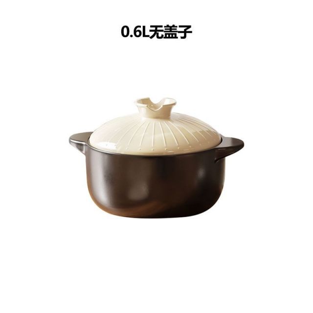 12782485.砂锅炖锅家用燃气干烧陶瓷煲汤小沙锅煲煤气灶专用陶瓷煲
