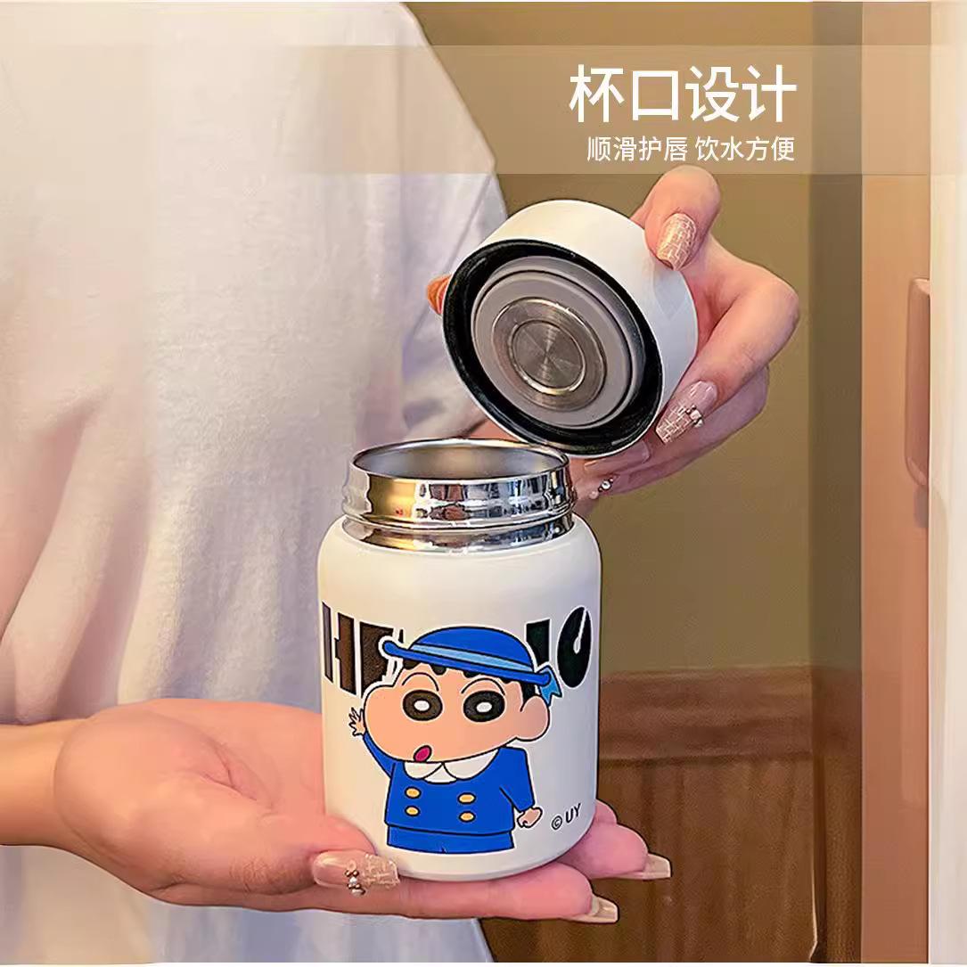 13208131.小新卡通保温杯女生办公室保冷杯子随行便携焖烧杯